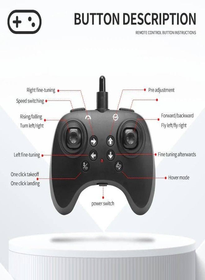 Avenn Remote Controlled Fighter Plane, RC Airplane Jet Fighter Toy for Kids with LED Lights, 360 Degree Hovering and Stunt Roll, Easy to Fly Stable Aircraft - Image 3